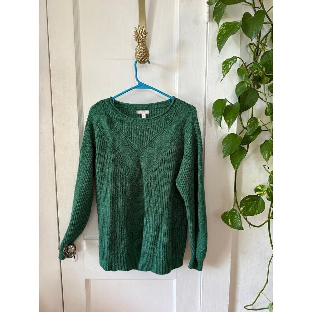 Lauren Conrad women’s size medium gray knit sweater